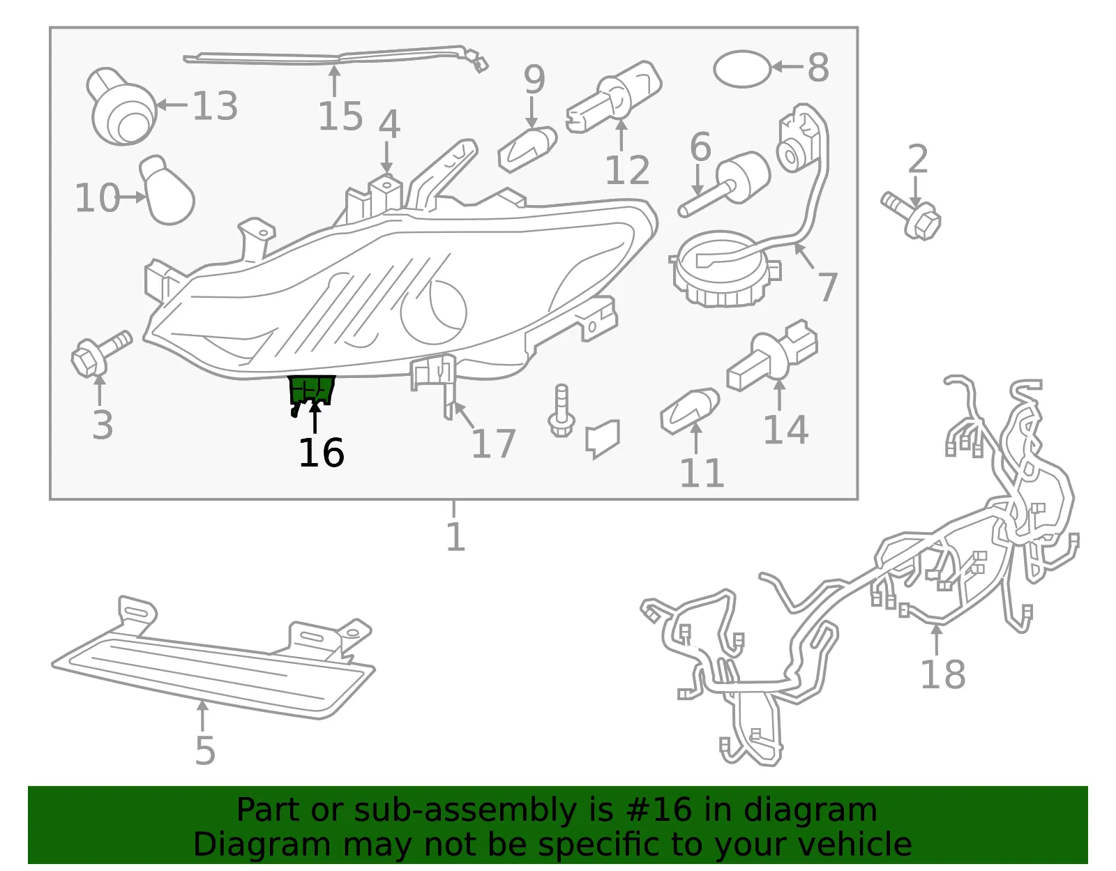 Headlight Bracket - Nissan (26092-1AA0B) - view 3