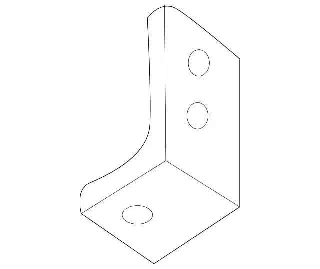 Headlight Bracket - Nissan (26092-EA000) - view 2