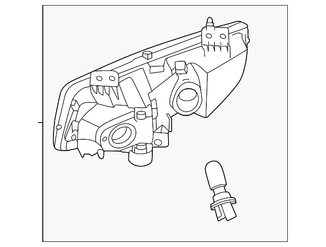 Fog Lamp Assembly - Nissan (26150-8995G)