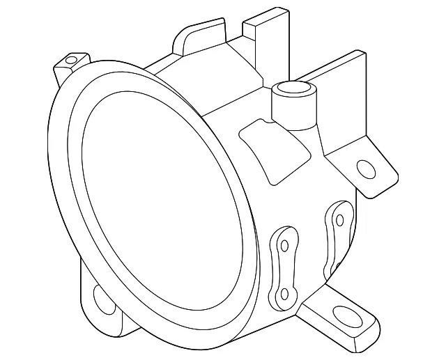 Fog Lamp Assembly - Nissan (26155-8990E)