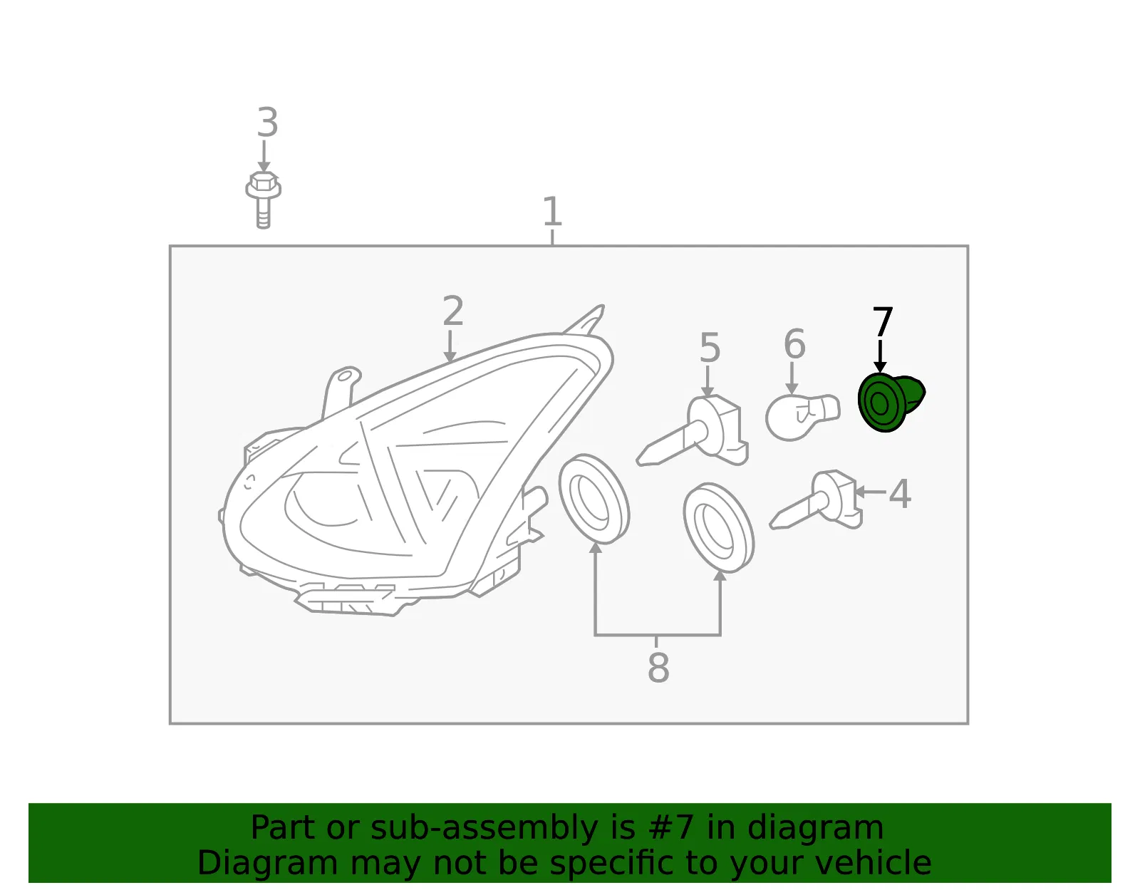 Socket & Wire - Nissan (26242-0C800) - view 3