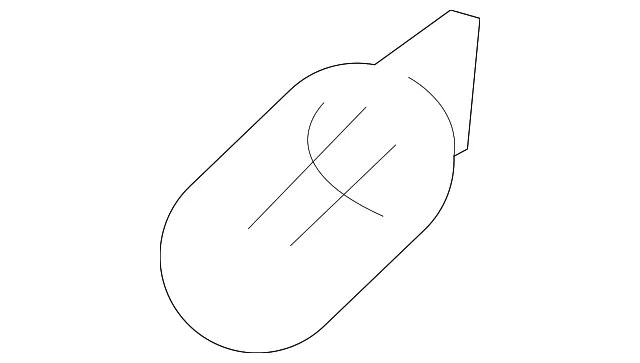 Bulb - Nissan (26282-JA00A) - view 2