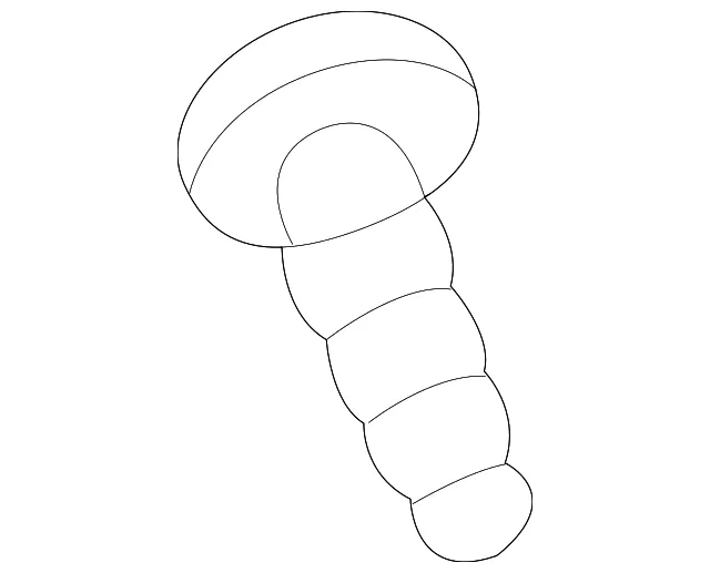 Backup Lamp Assembly Screw - Nissan (26392-6JF0A)