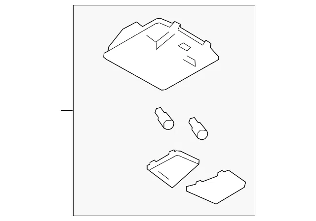 Map Lamp Assembly - Nissan (26430-6HR2B)