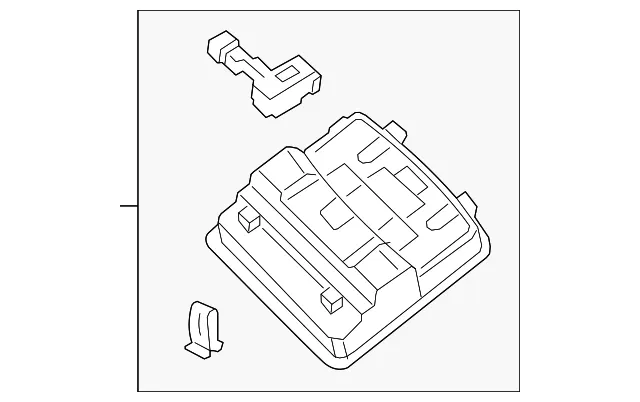 Map Lamp Assembly - Nissan (26430-C991C)