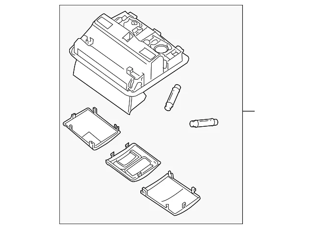 Map Lamp Assembly - Nissan (26430-EA010)