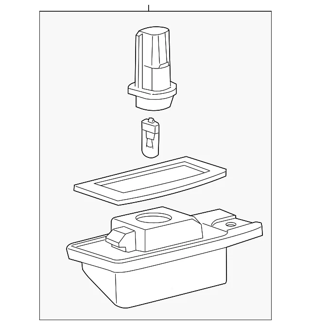 License Lamp - Nissan (26510-8991D)