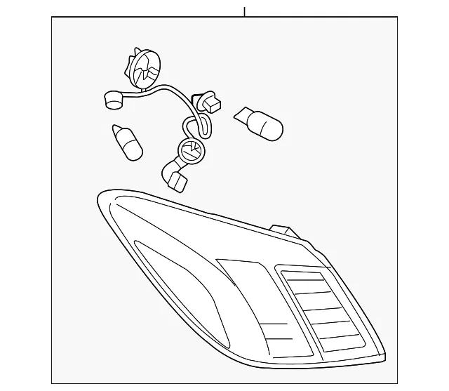 Tail Light Assembly - Nissan (26550-1SX0A)