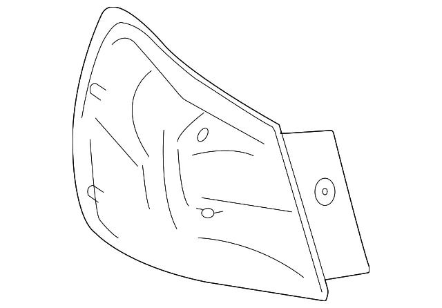 Tail Light Assembly - Nissan (26554-JM00A) - view 2