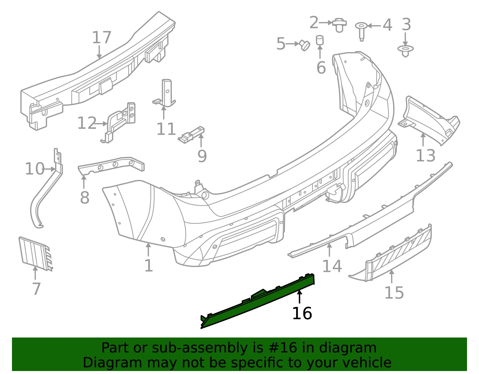 Reflector Panel - Nissan (26560-7JA0A) - view 2