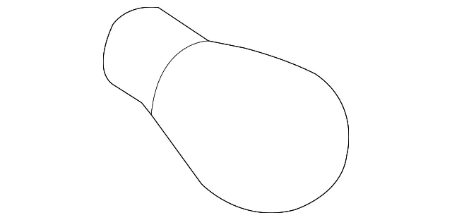 Backup Lamp Bulb - Nissan (26717-9B91E)