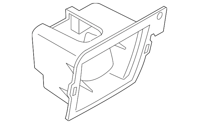 Fog Light Bracket - Nissan (26981-1EA0A) - view 2