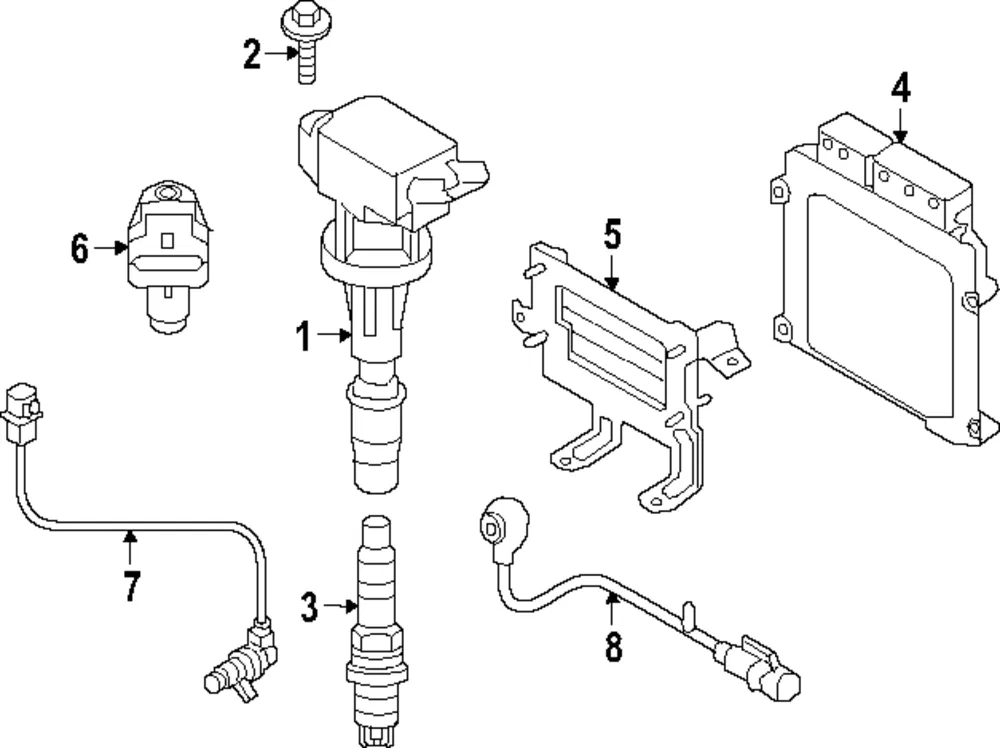 Ignition Coil - Kia (27301-08HA0)
