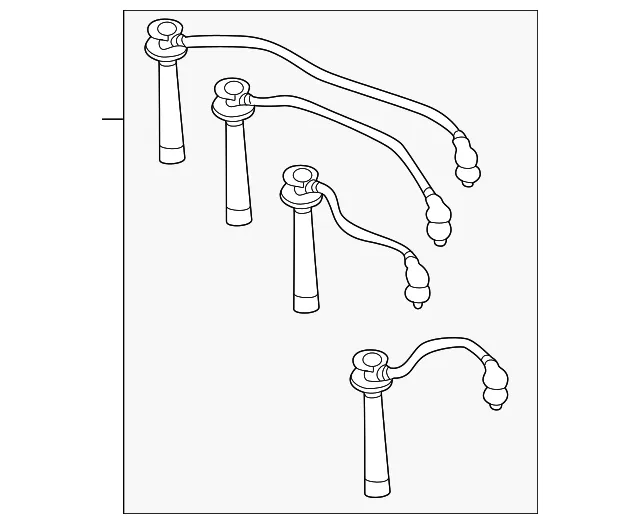 Plug Wire Set - Kia (27400-2X140)
