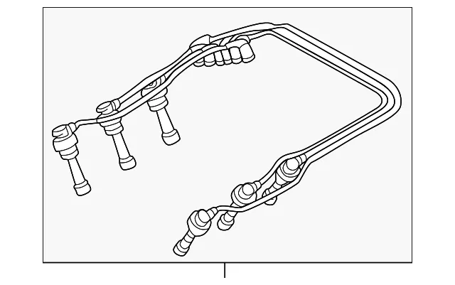 Plug Wire Set - Kia (27501-37A00)
