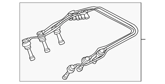 Plug Wire Set - Kia (27501-39A70)