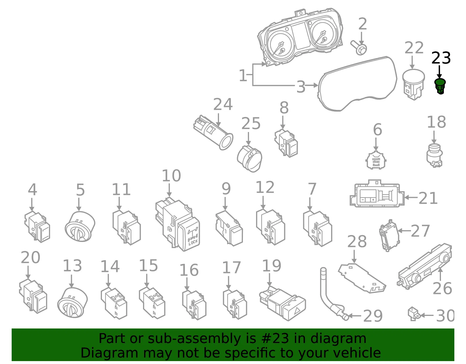 Sensor - Nissan (27721-3AA0A) - view 3