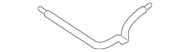 Cabin Air Temperature Sensor Aspirator Tube - Nissan (27727-3KA0A)