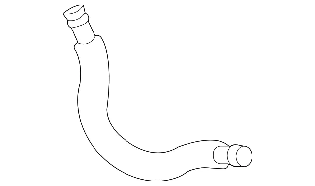 Cabin Air Temperature Sensor Aspirator Tube - Nissan (27727-7JA0A)