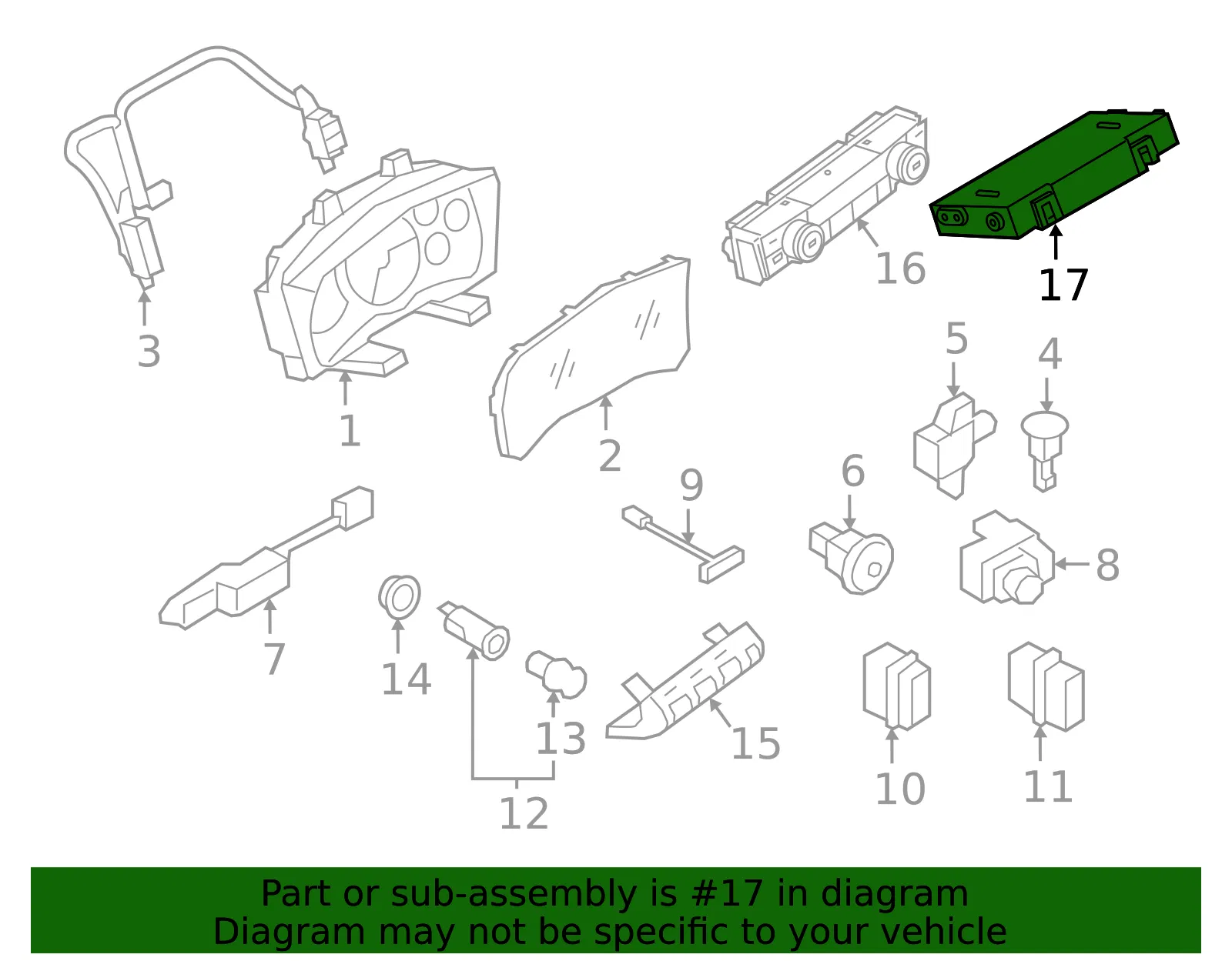 Control Module - Nissan (27760-6AV0B) - view 2