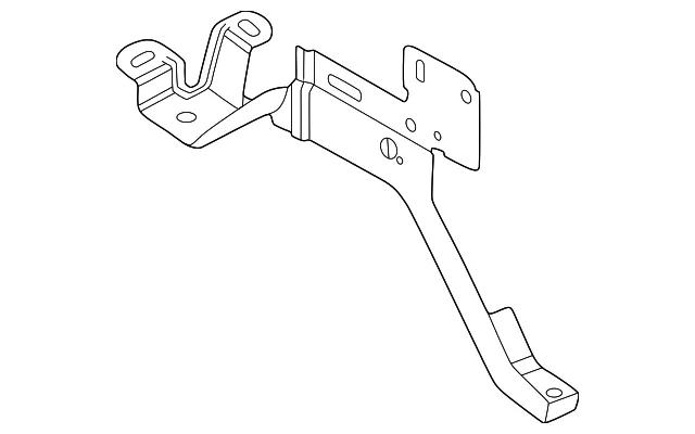 GPS Navigation Control Module Bracket - Nissan (28039-7JA0A)