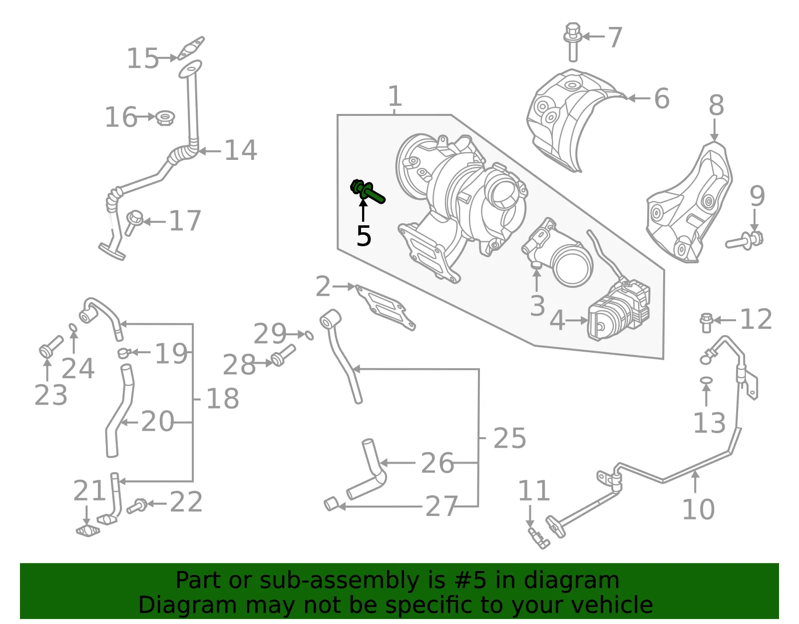 Actuator Bolt - Kia (28231-2S301) - view 2