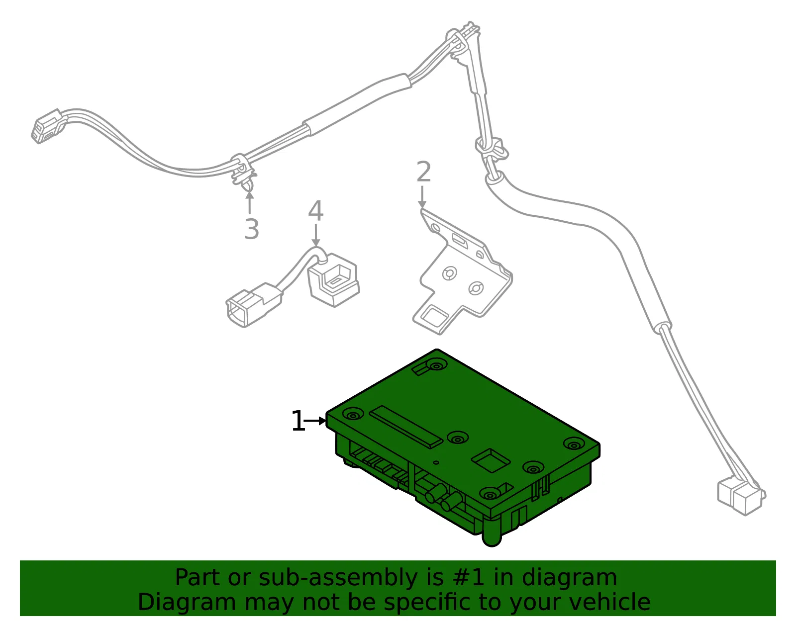 Control Module - Nissan (28275-9JM5E) - view 2