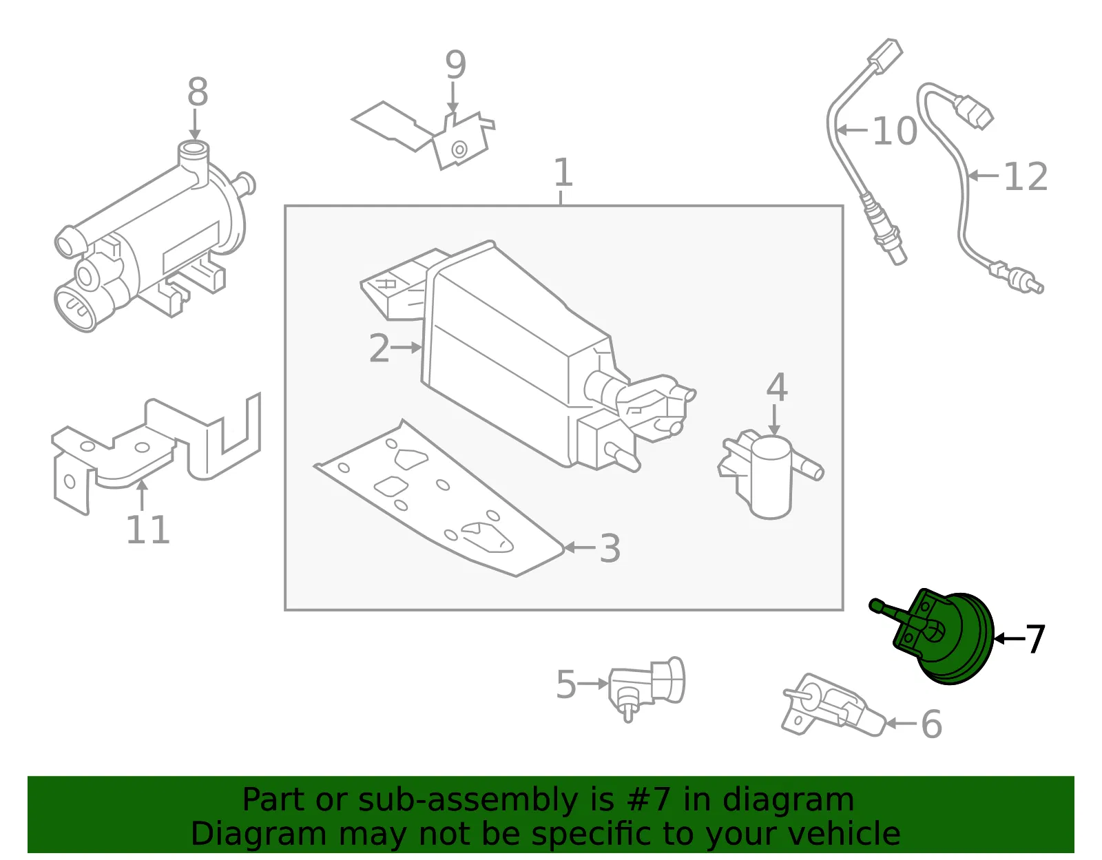 Actuator - Kia (28321-2G700) - view 2