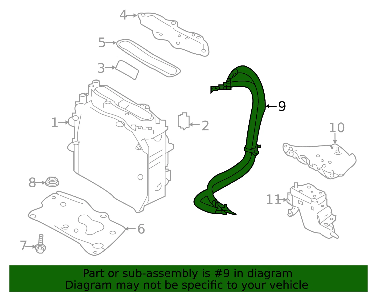 Wire - Nissan (28360-4BC0A) - view 2