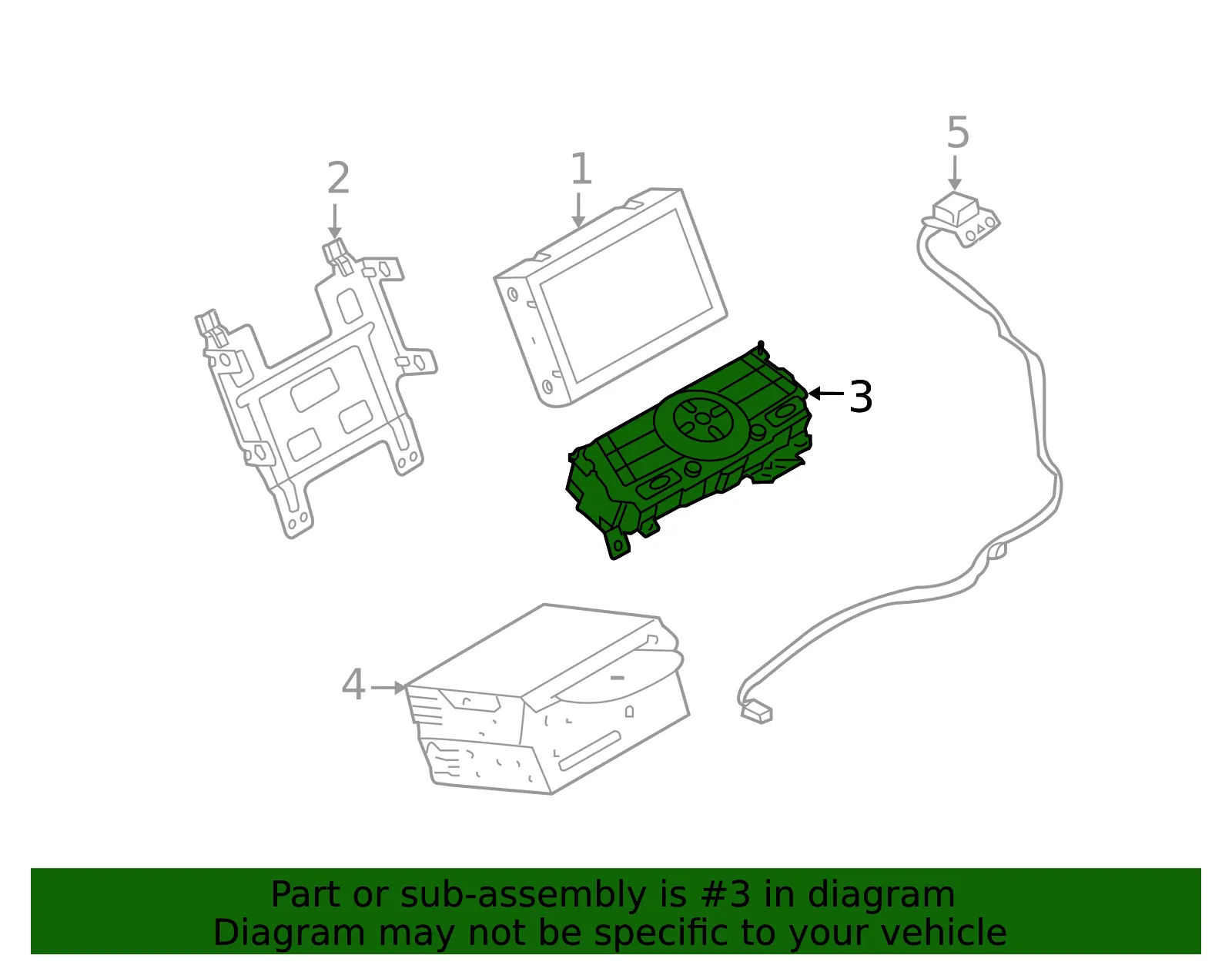 Switch Assembly - Nissan (28395-1EA0A) - view 2