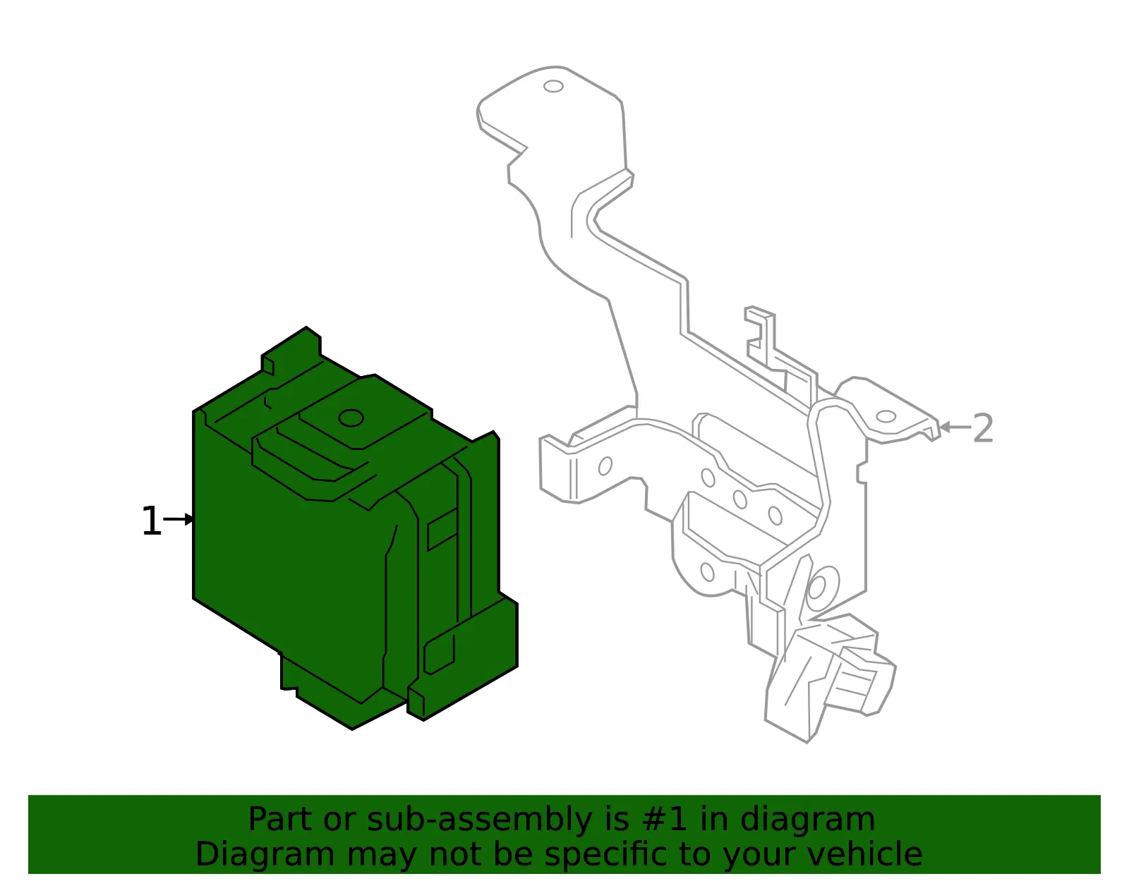 Sensor - Nissan (28438-5BN0A) - view 3