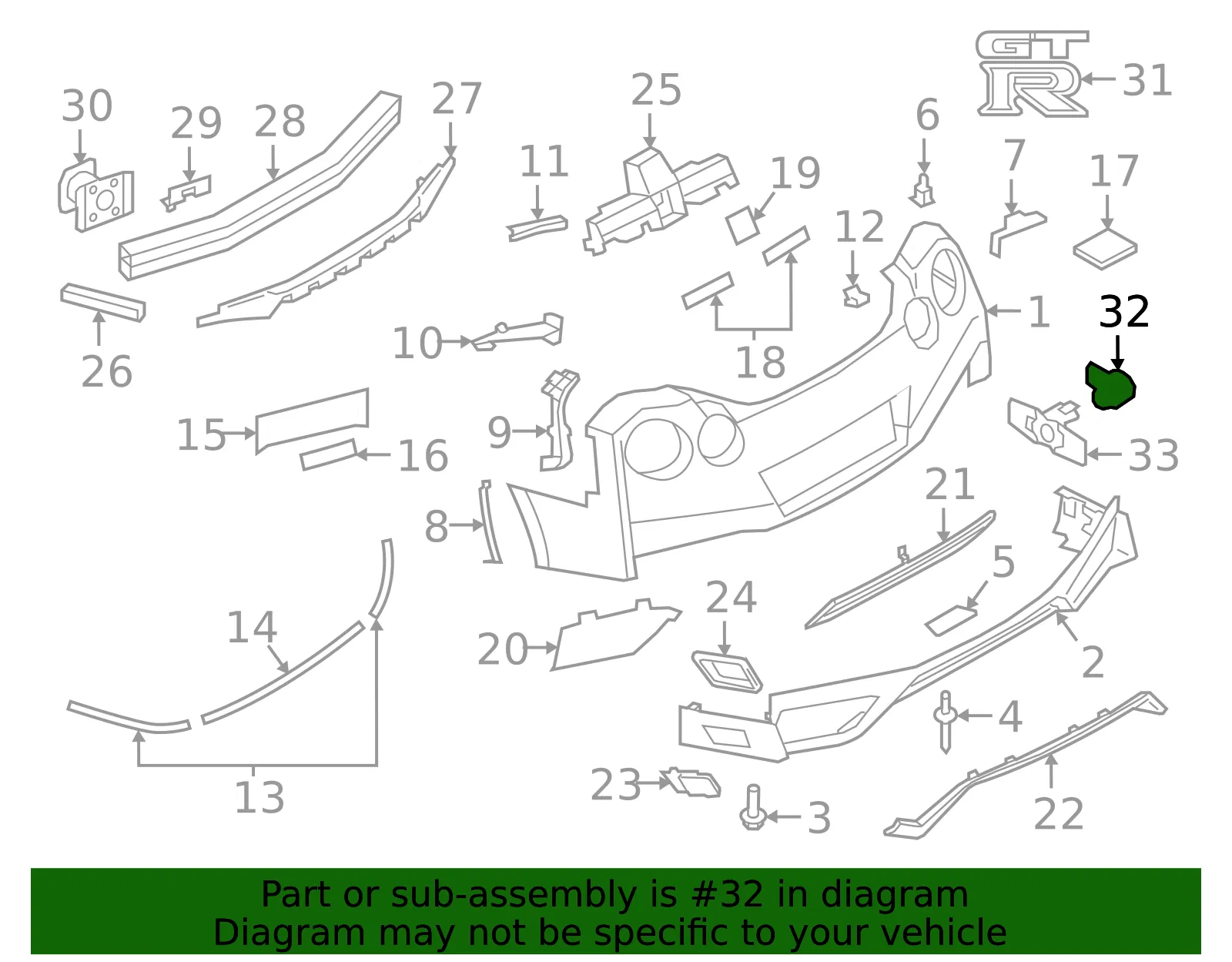 Sensor - Nissan (28438-6HT0A) - view 2