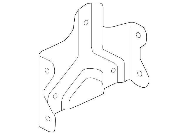 Parking Aid System Control Module Bracket - Nissan (28452-4BA5A)