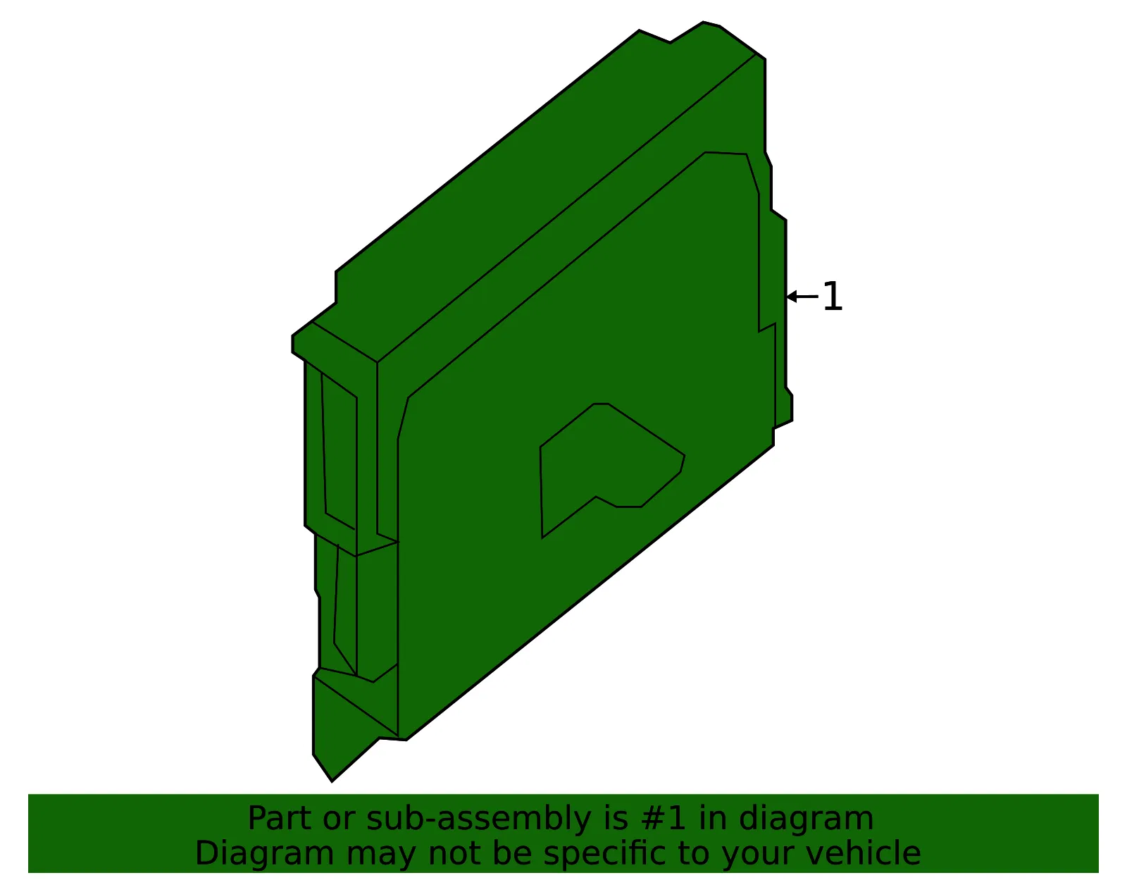 Control Module - Nissan (284A1-4BD1B) - view 2