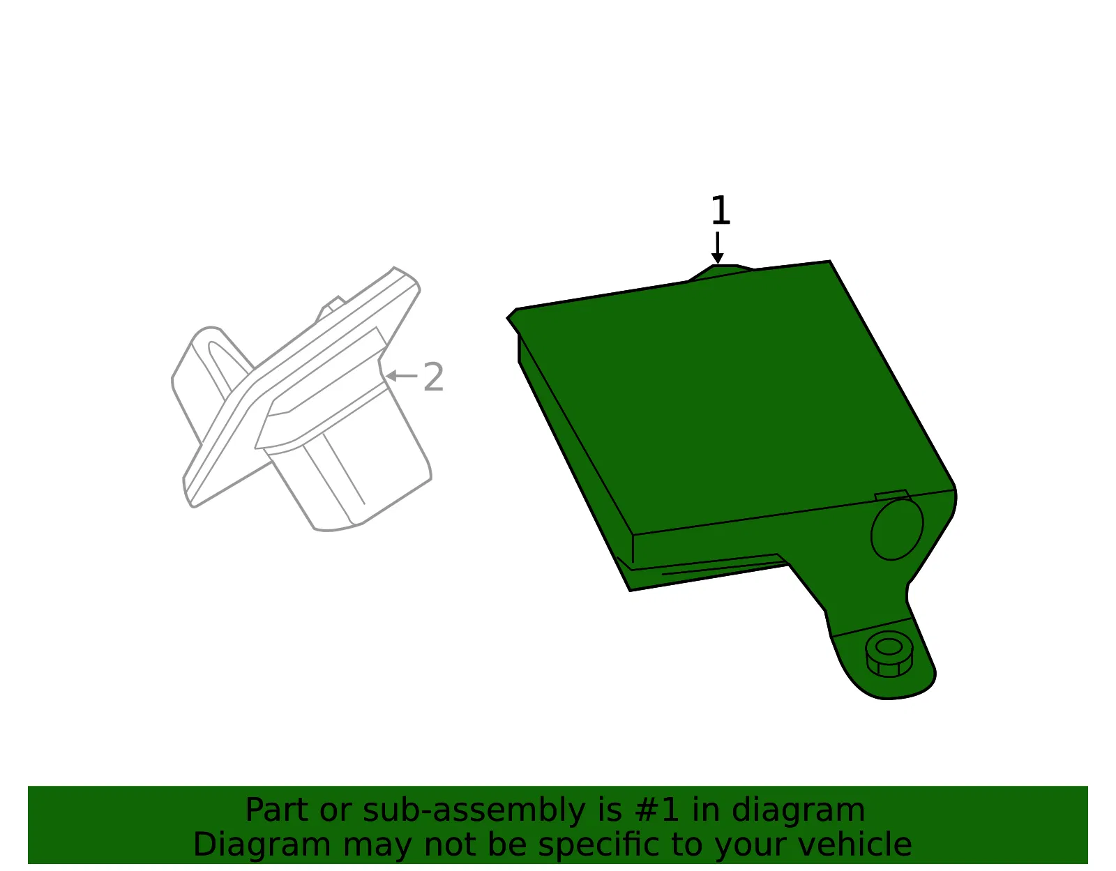 Module - Nissan (284A1-4RA0C) - view 2