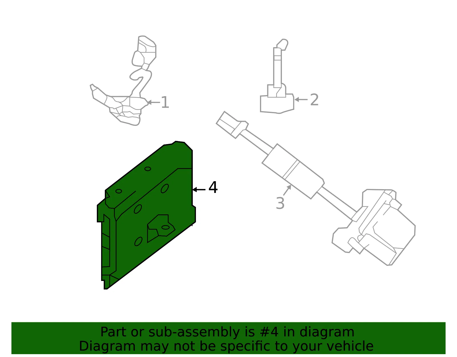Control Module - Nissan (284A1-EZ35B) - view 2