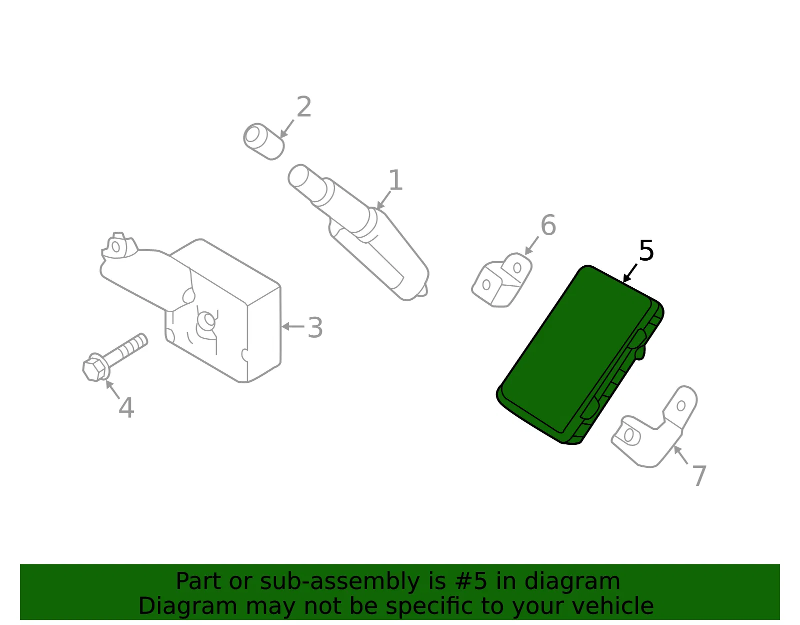 Body Control Module - Nissan (284B2-9FT0B) - view 2
