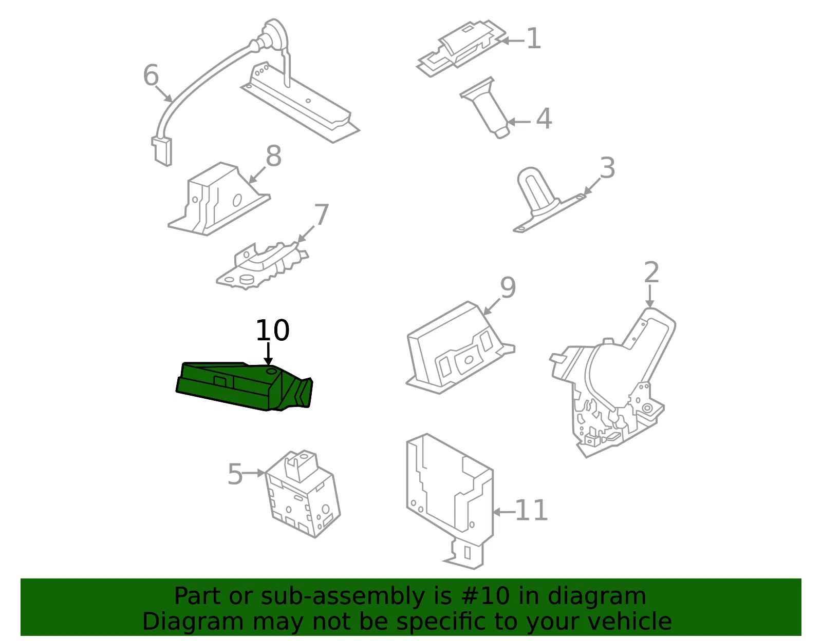Control Module - Nissan (284G0-5MP1A) - view 2