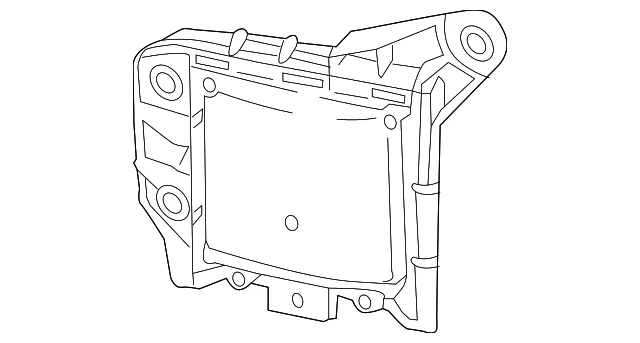 Blind Spot Detection System Warning Sensor - Nissan (284K1-HV03A)