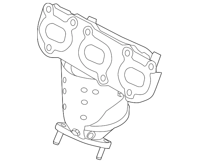 Mnfd W/Converter - Passenger Side (RH) - Kia (28510-3CHX0)