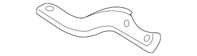 Mnfd W/Converter Bracket - Passenger Side (RH) - Kia (28528-3F050)