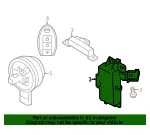 Keyless Entry Module - Nissan (28532-5R00A) - view 4
