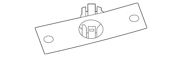 Parking Aid Sensor Housing - Nissan (28533-6RA9E)