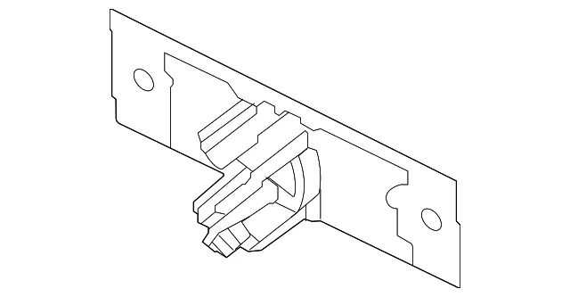 Parking Aid Sensor Housing - Nissan (28533-6RE6A)