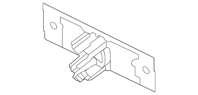 Parking Aid Sensor Housing - Nissan (28533-6TA2B)