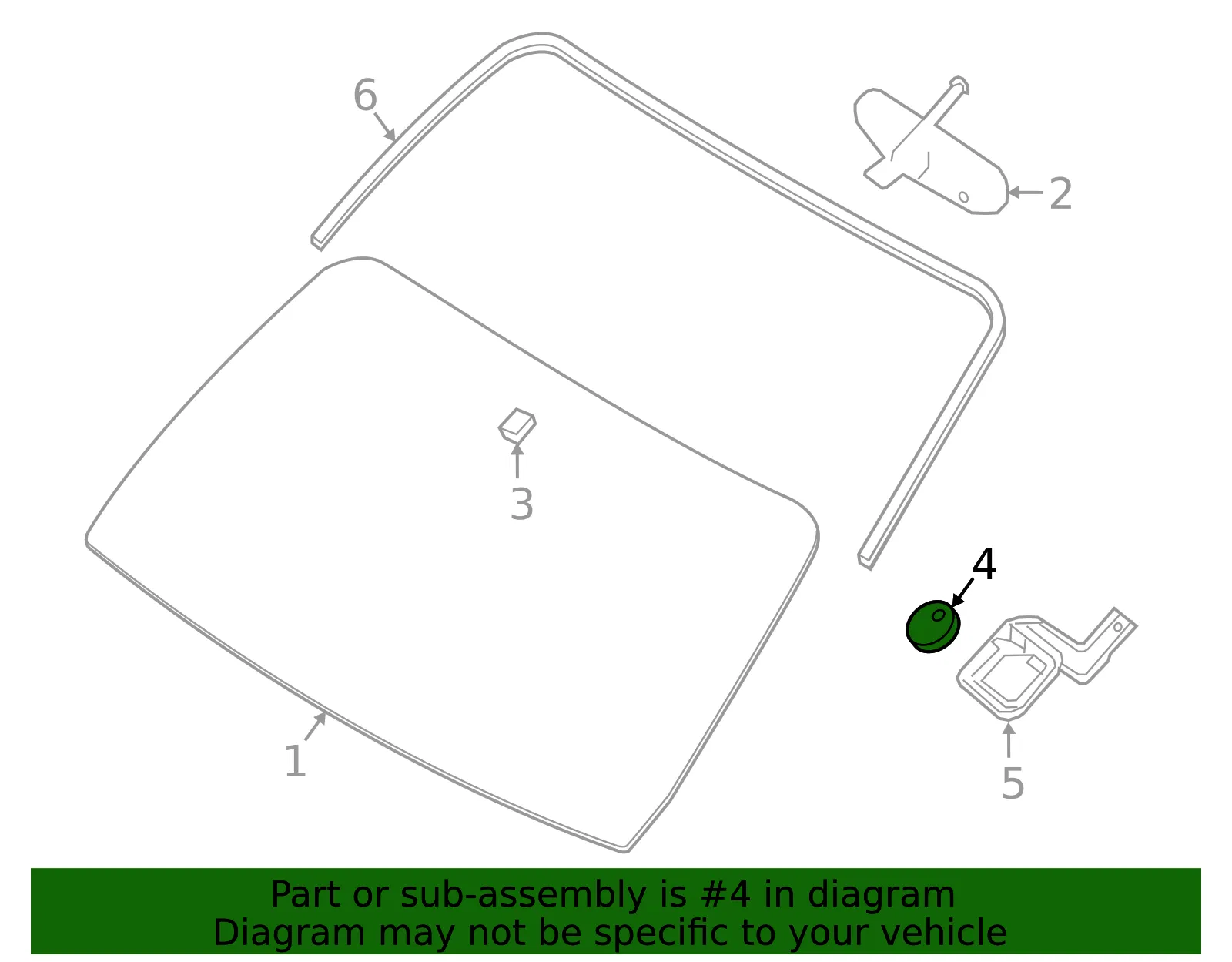 Rain Sensor - Nissan (28536-BV80A) - view 3