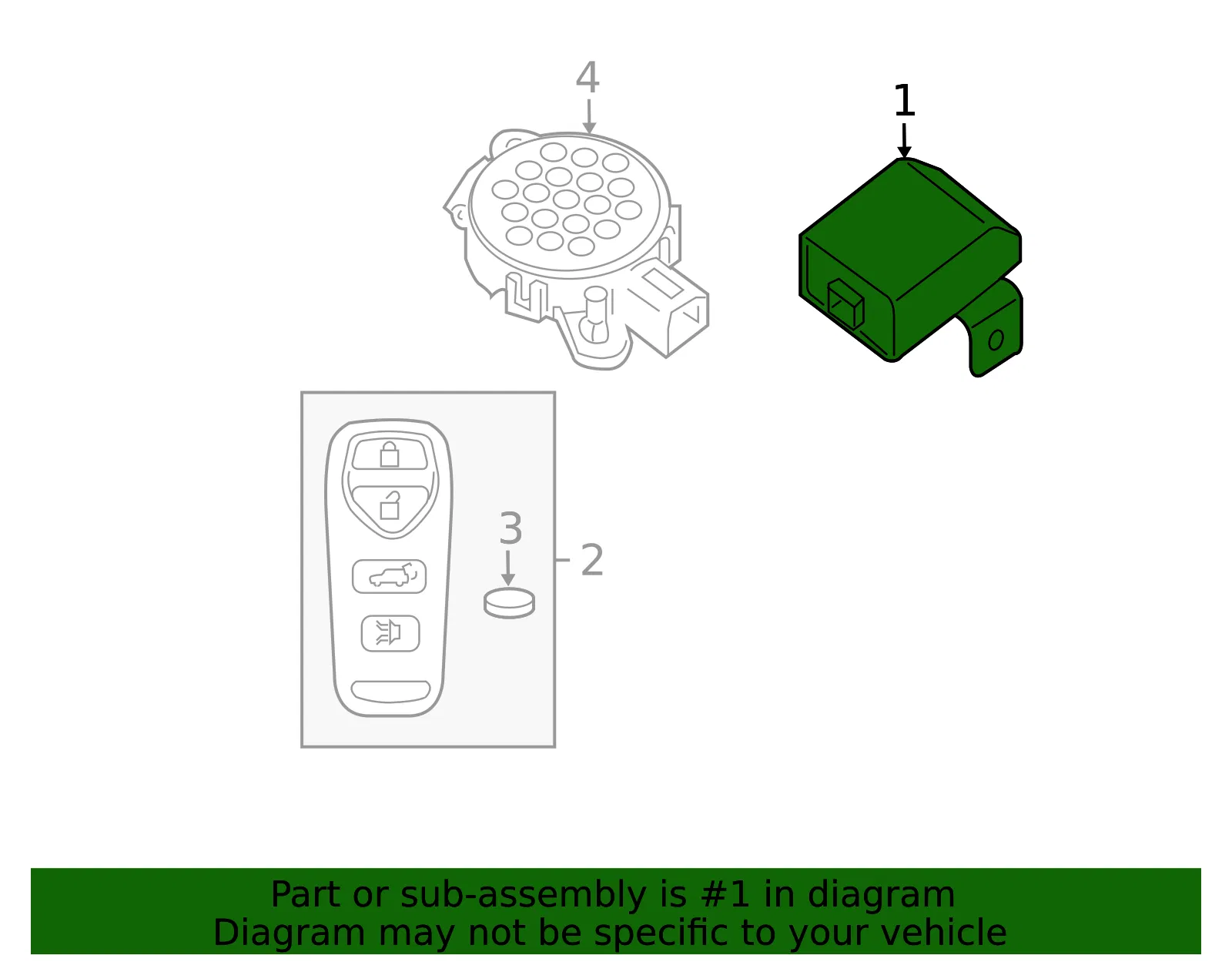 Control Module - Nissan (28595-9FD0A) - view 3