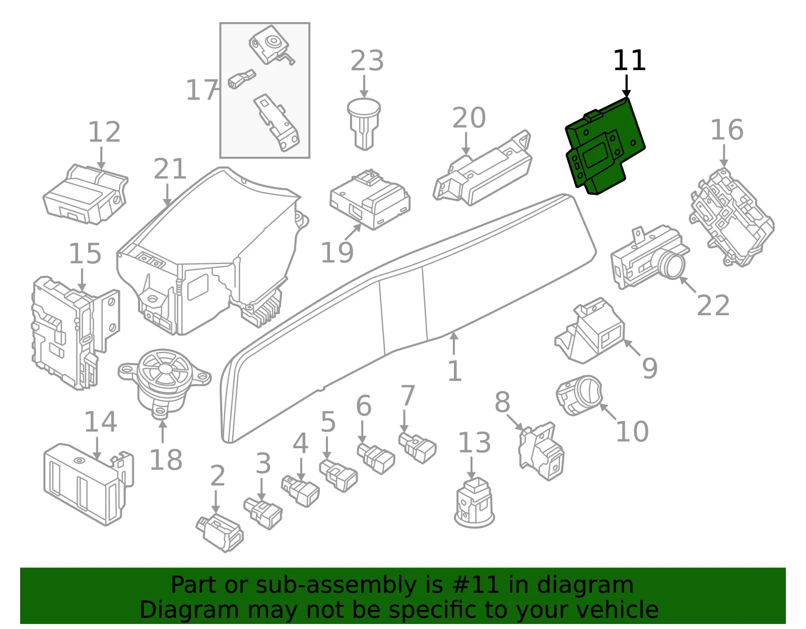 Module - Nissan (285E1-5MR1D) - view 2