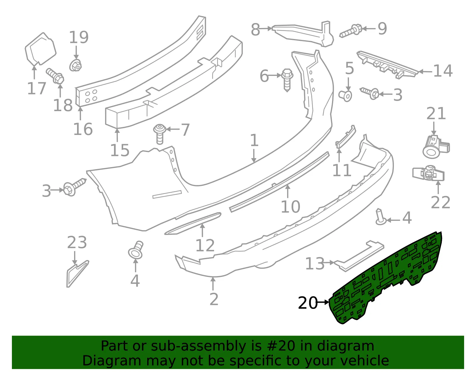 Motion Sensor - Nissan (285T0-5AA0B) - view 3