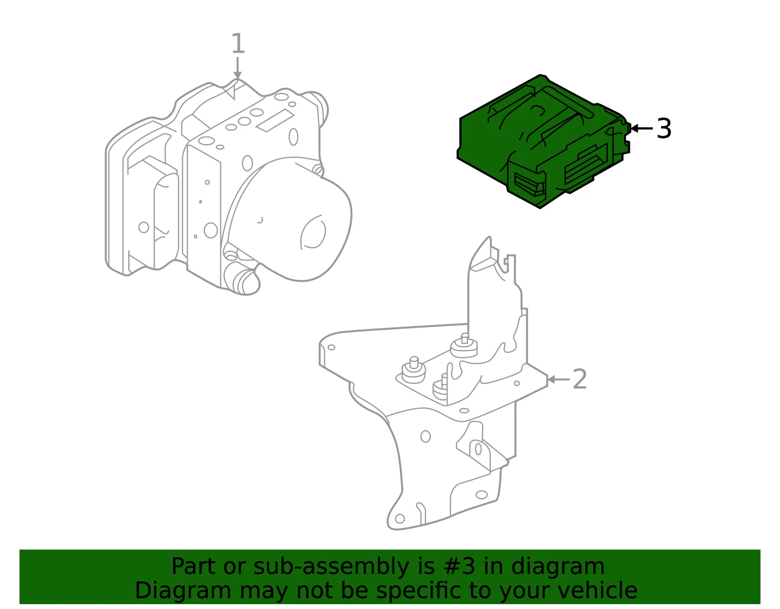 Control Module - Nissan (285T3-7BA2B) - view 2